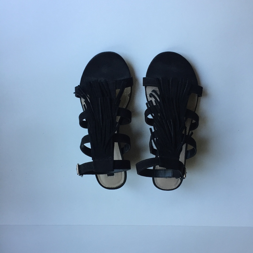 4 x $25.00 for 21 Black Sandals